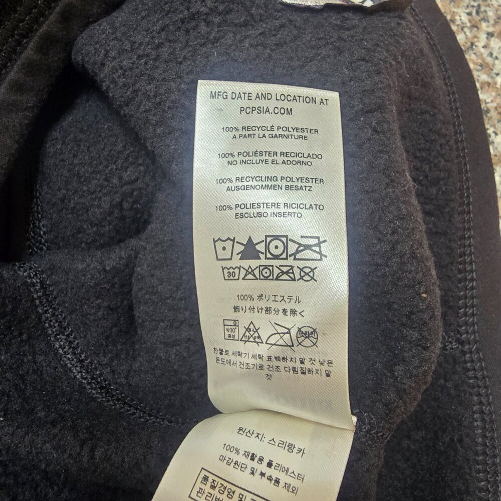 Patagonia Women's Better Sweater Vest -  Black Raise the Game Monumental - NWT - Picture 9 of 10